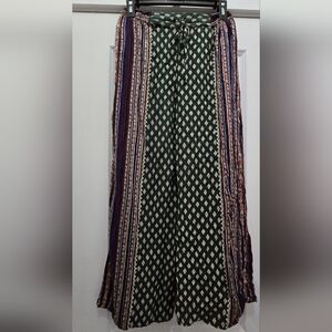 Angie Multicolor Bohemian Wide Leg Pants
